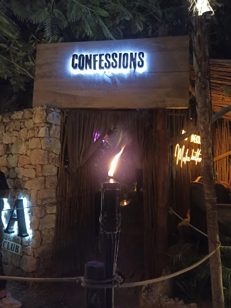 Confessions | DJ Sessions & Bar in Tulum
